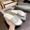 Dép Balenciaga nam siêu cấp họa tiết chữ màu trắng DBL08