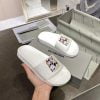 Dép Balenciaga nam siêu cấp màu trắng họa tiết thú cưng DBL11