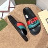Dép Gucci Interlocking G Slide Red and Blue