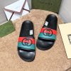 Dép Gucci Interlocking G Slide Red and Blue