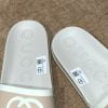 Dép Gucci Interlocking G Slide White