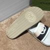 Dép Gucci Interlocking G Slide White