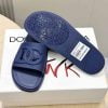 Dép nam Dolce Gabbana siêu cấp quai xanh logo chìm