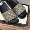 Dép nam Gucci Slide Grey Monogram