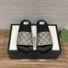 Dép nam Gucci Slide Grey Monogram