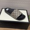 Dép nam Gucci Slide Grey Monogram