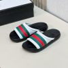Dép nam Gucci Web Slide Sandal trắng xanh