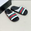 Dép nam Gucci Web Slide Sandal trắng xanh