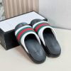 Dép nam Gucci Web Slide Sandal trắng xanh