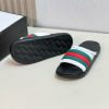 Dép nam Gucci Web Slide Sandal trắng xanh