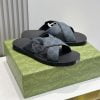 Dép quai ngang Gucci Interlocking Double G Sandals