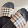 Dép Burberry Vintage Check Print Slides Archive Beige Like Auth