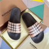 Dép Burberry Vintage Check Print Slides Archive Beige Like Auth