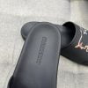 Dép Burberry Check EKD Motif slides in Black Like Auth